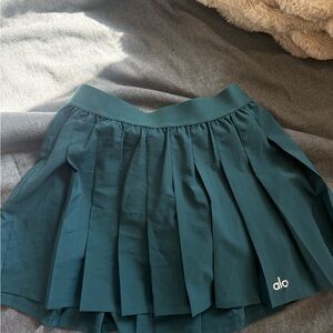 ALO Yoga Women's Deep Teal Skater Skirt